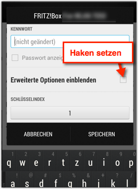 Screenshot, Android erweiterte Interneteinstellungen